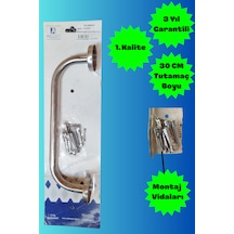 30 Cm Tutunma Barı Tutamak Wc Banyo Duş Klozet Küvet Yanı Kullanı Krom