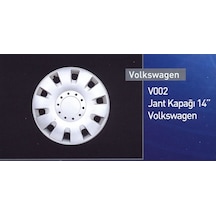 Volkswagen Jant Kapagı 14 İnc 1 Adet 6q0601147l