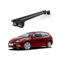 Trio-ıı Cee'd Kombi 2013 Ve Sonrası Uyumlu Siyah Kilitli Ara Atkı 120cm Port Bagaj Tavan Barı