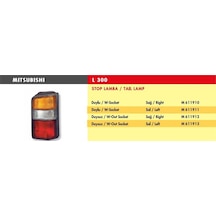 Stop Lamba Mıtsubıshı L300 / Sağ Duysuz 1 Ad