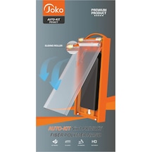 Joko Samsung Uyumlu  Galaxy S24 Ultra Autokit 5in1 Fiber Hayalet Polymer Nano Ekran Koruyucu