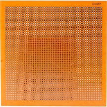 Delikli Plaket 120x120 Mm