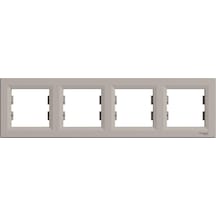 Eph5800469 Asfora Bronz Dörtlü Yatay Çerçeve