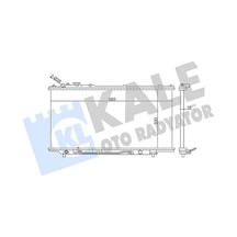Mazda 323 Motor Radyatoru 1.8 1995-1998 Kale 359700