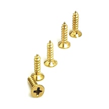 Klips, Menteşe, Ayak, Ysb Sac Vidası - 2,9x9,5mm Sarı, 100 Adet Najmaddin