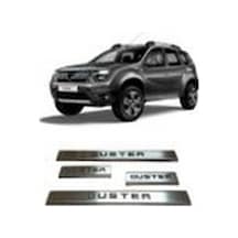 Dacıa Duster 2018-2019-2020-2021-2022 Krom Kapı Eşiği Paslanmaz Çelik 4 Parça