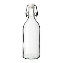 Korken 0,5 Lt Cam Şişe Su Yağlık Sirkelik Sürahi Suluk
