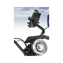 Darbe Emici 4-7inç Telefonları Destekler Motosiklet Scooter İçin Telefon Tutucu