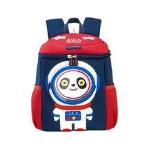 Yeni Anaokulu Okul Çantası Panda Robot Öğrenci Okul Çantası Hayvan Sırt Çantası Rahat Çanta Kız Okul Çantası Küçük Boy 2-6 Yaşında Gd9264 Safir Mavisi