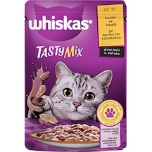 Whiskas Tastymix Sos İçinde Kuzulu ve Hindili Yetişkin Kedi Konserve 6 x 85 G