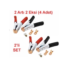 Akü Takviye Kablo Maşası Kablo Maşa 4 Lü Set N11.3927