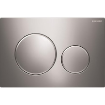 Geberit Sigma20 Kumanda Kapağı, Çift Basmalı, Mat/parlak/mat - 115.882.jq.1 Krom