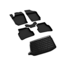 Volkswagen Polo 5 Ferrous 4D Paspas ve Üst 3D Bagaj Havuzu 2010 2017