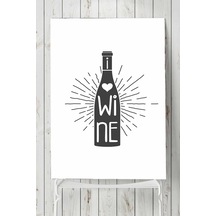 Wine Şarap Mutfak Poster