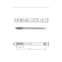 Makina Takım Hsse Dın 374/c 35 Helis Makina Kılavuzu M22x2-mte B00105790658