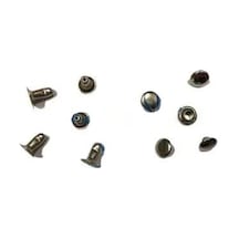 Rivet Perçin - 6mm, Nikel, 1000 Adet Beyaz