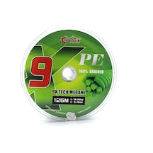 Captain X9 Megane Tech Pe 9 Örgü Spin İpi 125mt Dark Green Standart - 0.16 Mm