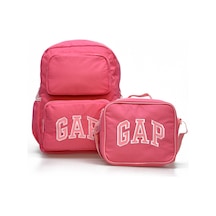 Gap Kız Çocuk 2'li Okul Seti İlkokul Çantası Ve Beslenme Çantası Seti 12790 Pembe