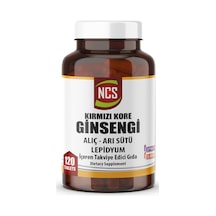 Ncs Kirmizi Kore Ginseng 120 Tablet