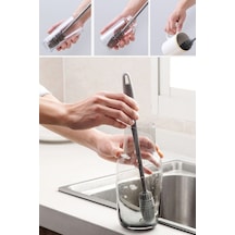 Silikon Şişe Biberon Temizleme Fırçası 33 CM Silikon Şişe Biberon Temizleme Fırçası 33 CM