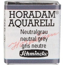 Schmincke Horadam Aquarell Artist Sulu Boya Neutral Grey Yarım Tablet