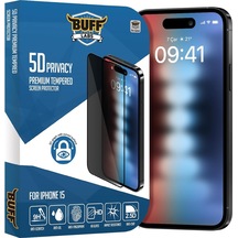 Labs İphone 15 İle Uyumlu 5d Privacy Hayalet Ekran Koruyucu