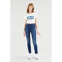 Levi's Kadın 721 Yüksel Bel Skinny Fit Kadın Jean Pantolon-good Evening 1888204210 Lacivert