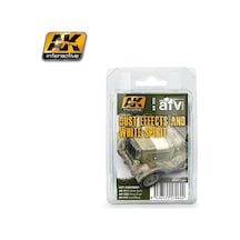 3x35 Ml. Toz Efektleri Ve Beyaz İspirto Enamel Maket Boyası Seti, Ak Interactive 060 Standart