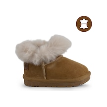 Buckhead Kız Çocuk Kürklü Bot Buck3062 Camel Bugy Func