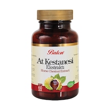 Balen At Kestanesi Ekstraktı Kapsül 60 Tablet 375 Mg