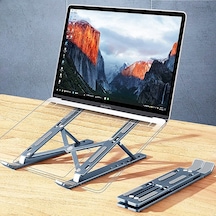 Taşınabilir Katlanabilir Folding Plastik Laptop Bilgisayar Standı