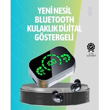 Zenvia Kablosuz Kulak İçi Bluetooth Kulaklık Dokunmatik Kontrol Ve Led Şarj Ekranı Znv2026
