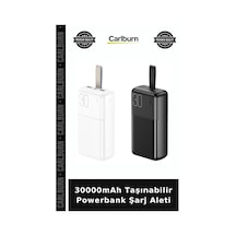 30000mah Taşınabilir Powerbank Şarj Aleti Mini Batarya Enerji Kaynağı Seyahat Bataryası Çok Renkli
