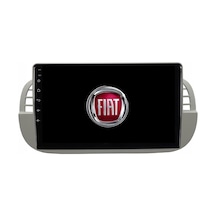 Fiat 500 Araç Multimedya Android Ekran Carplay Navigasyon Double Teyp 2+32 9" 08-15 White Cadence