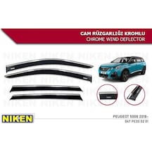 Peugeot 5008 Kromlu Cam Rüzgarlığı Niken 2018 Sonrası