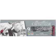 Cretacolor Graphite Eskiz Seti 9 Parça Metal Kutu 16029