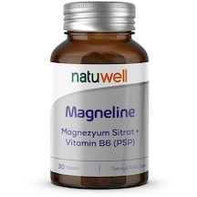 Natuwell Magneline Magnezyum Sitrat + P5p 30 Kapsül