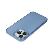 Apple iPhone Uyumlu - 14 Pro Max Kılıf Modos Metal Kapak - Mavi