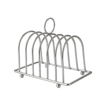 Homyl Tost Rafı Tutucu Taşınabilir Tezgah Dekorasyon Gümüş Gümüş