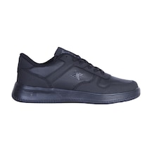 Lutton Prt-4027 Cilt Siyah Erkek Sneaker Ayakkabı Siyah