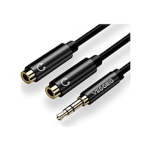 Veggieg 3.5mm 2 Kulaklık Çoklayıcı Y Kablo