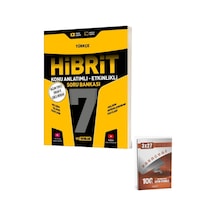 Hız 2027 7. Sınıf Türkçe Hibrit Konu Anlatımlı Etkinlikli Soru Bankası+ Anla Kazan Paragraf