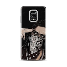 Xiaomi Redmi Note 9 Pro Kılıf Desenli Bang Bang 1689 Siyah