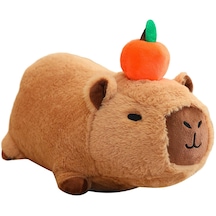 Magideal Peluş Şekil Oyuncak Capybara Sesli Sevimli Capybara Doldurulmuş Hayvan 20 CM