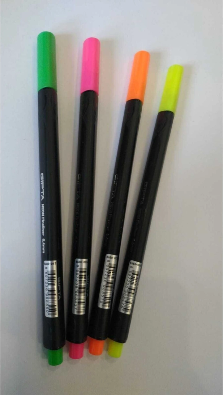 Neon Fineliner 0,4 4'lü Set