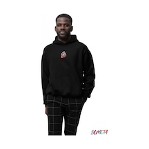 Bumeta Astronot Astronaut Sweatshirt Unisex Kapüşonlu Hoodie 001
