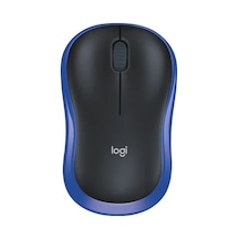 Logitech M185 Kablosuz Mouse Siyah-mavi 910-002236