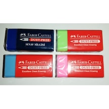 Faber Dust-free Renkli Silgi 4 Adet