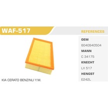 Wınkel Waf-517 Hava Filtresi Mercedes W210 95-