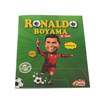 Mey İthalat Ronaldo Çıkartmalı Maskeli Boyama Kitabı